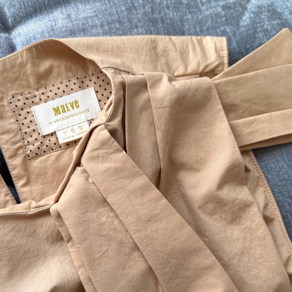 Maeve Beige Top size 6